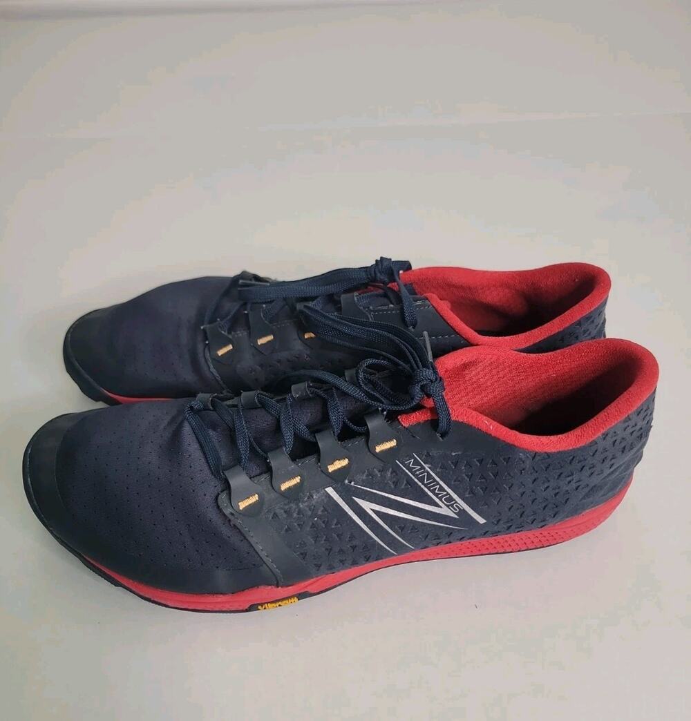 New Balance Minimus 10v4 Shoes Mens Size14 Blue Trail Running Sneakers MT10BR4